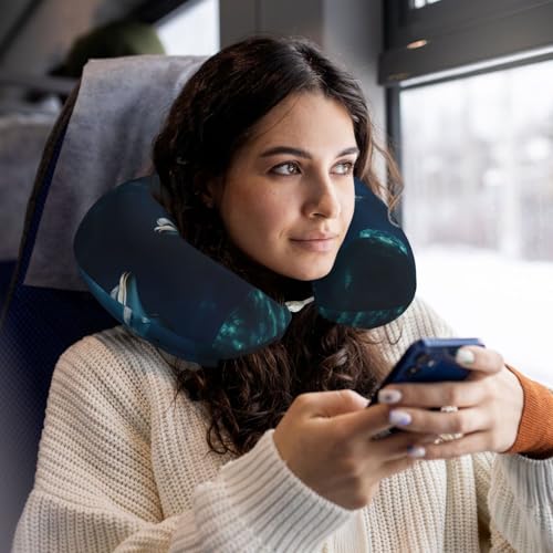 Almohada de Viaje con Estampado de Delfín miniatura 6