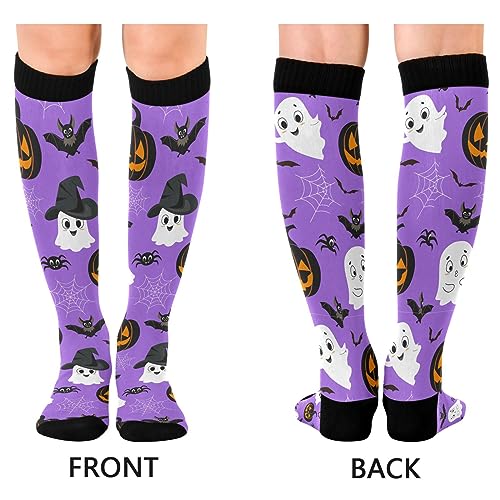 Image of Fisyme Socks for Women Men, Warm Comfort Athletic Crew Running Hiking Cycling Compression Socks