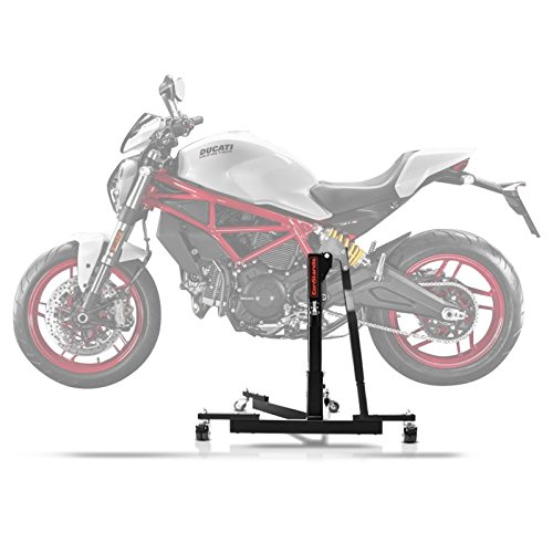 CS Power Evo-Zentralständer für Ducati Monster 797 17-20 Schwarz