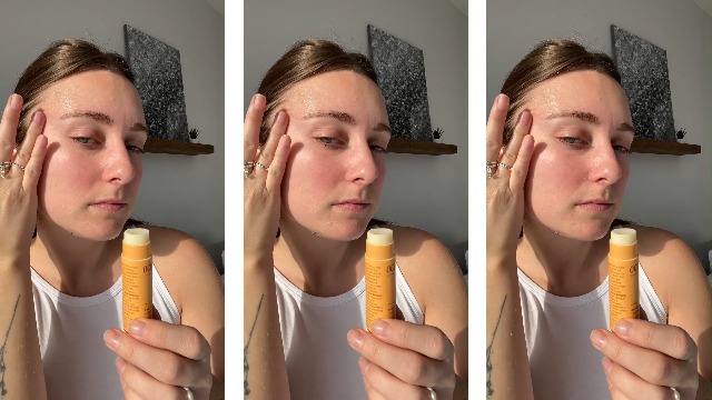 ATTITUDE Oceanly Face Cream Stick – Vegan, Plastikfrei Mit Vitamin C, 30 G, Unparfümiert