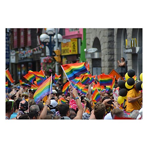Affiche Gay Pride pour habiller un grand mur vide avec un poster de 91x135cm