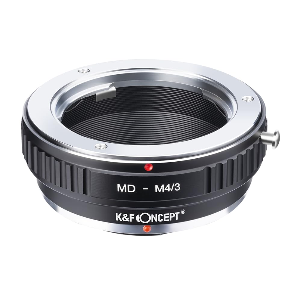 K&F CONCEPT MD - M4/3 Objektiv Mount Adapter Ring für Minolta MD Mount Objektiv auf Micro 4 3 Kamera Adapterringe Kamera Zubehör MD-M4/3
