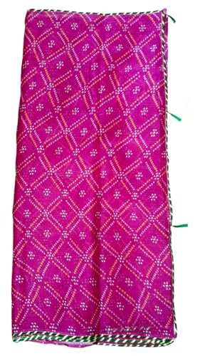 Image of Lado Rani Kota Doria Cotton Silk Flower Print sarees with blouse