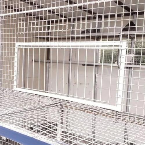 Barras de hierro en T jojofuny para trampilla de aves con 15 piezas 5