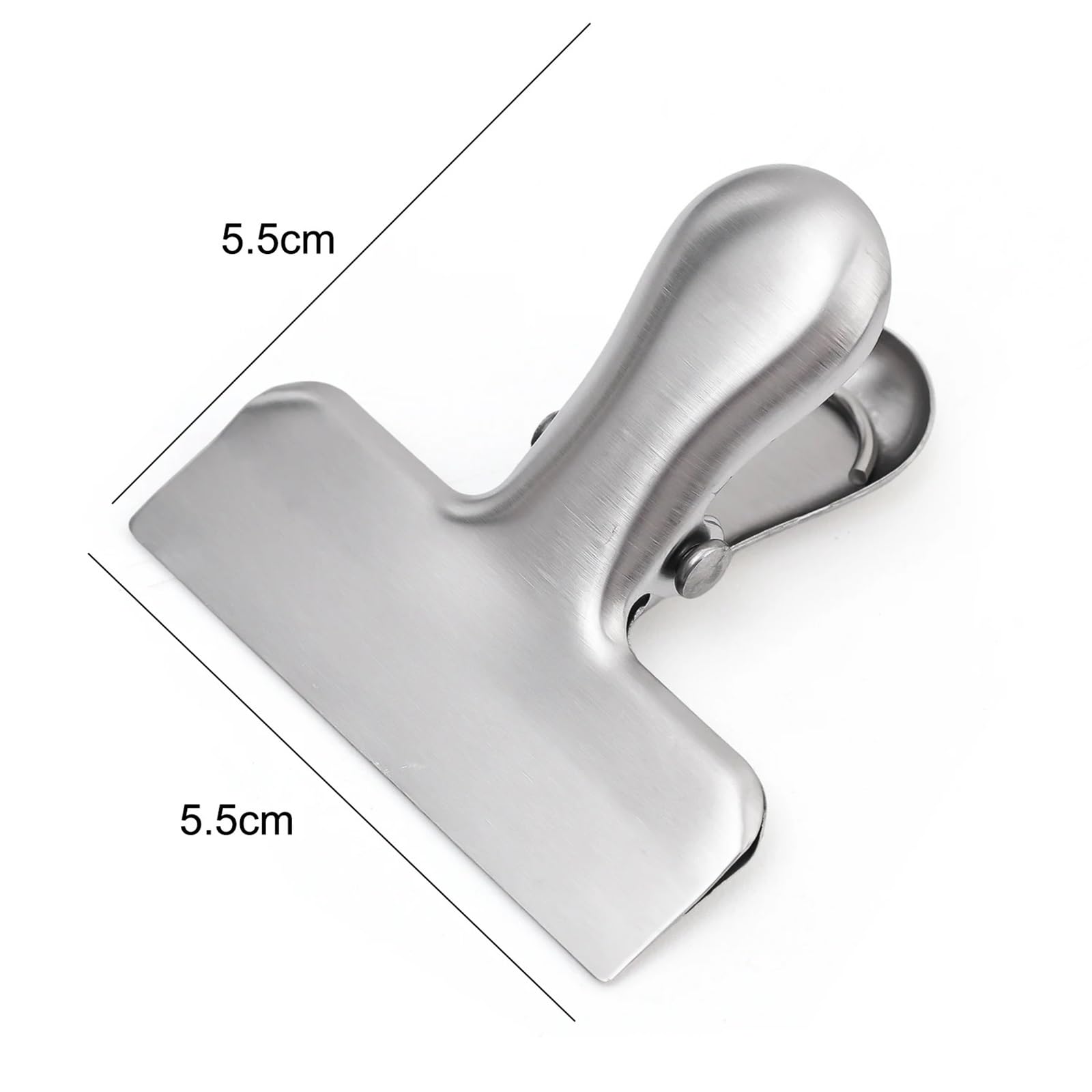30 clips for alimentos de acero inoxidable Para Almacenamiento | For meriendas, patatas fritas, bolsa de almacenamiento de pan, Clip, utensilios de cocina for el hogar