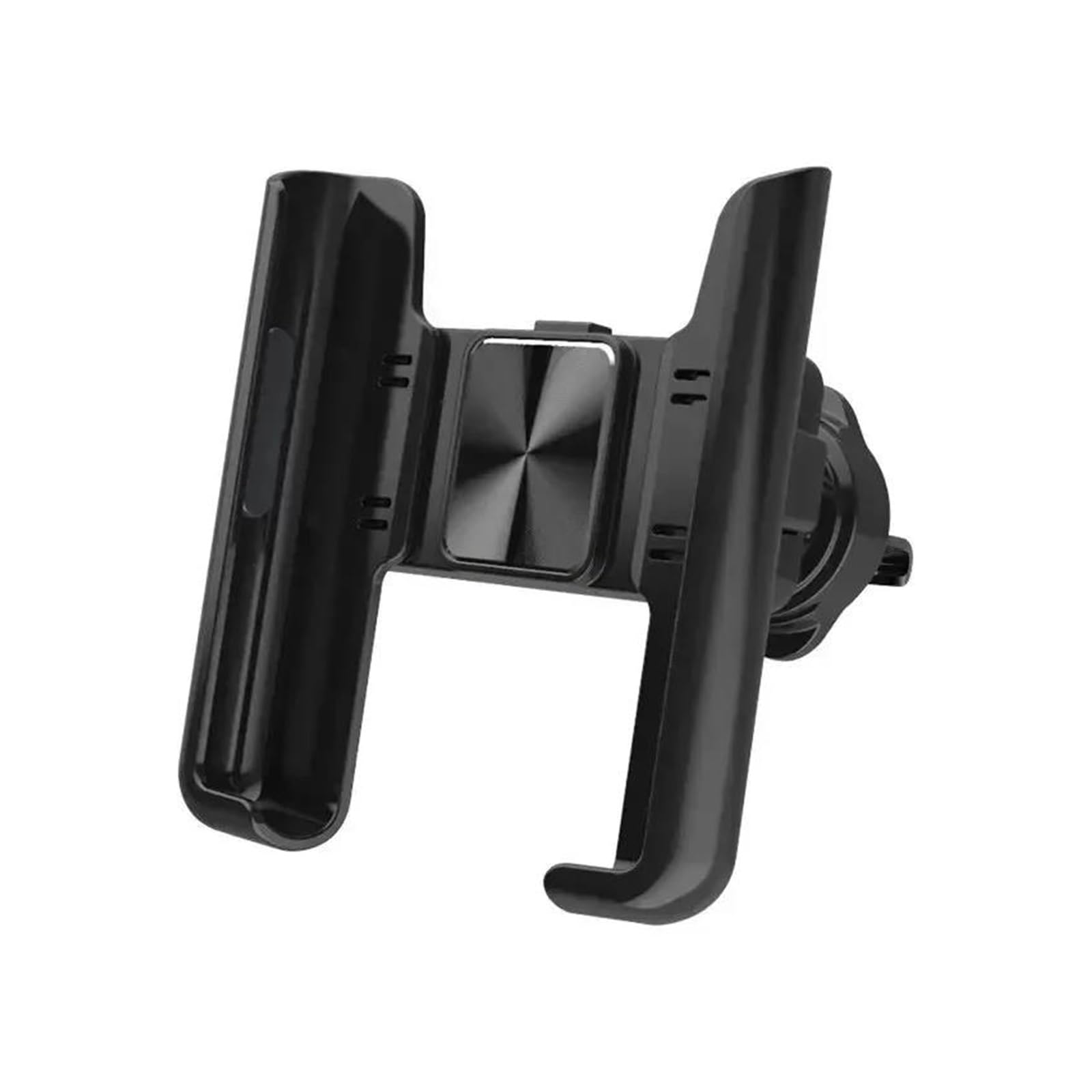 Supporto per telefono da auto, supporto per bocchetta dell'aria a gravità, universale per iP&ho&ne(Black)