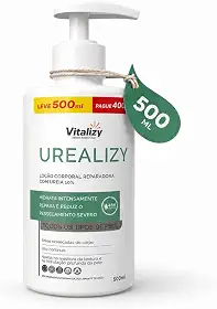 Loção Hidratante Ureia 10% 500ml Todos os Tipos de Pele Corporal Ultra Hidratação Vitalizy