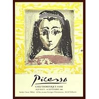 Amazon.co.jp: ポスター パブロ ピカソ Chez Dominique Sassi 額装品