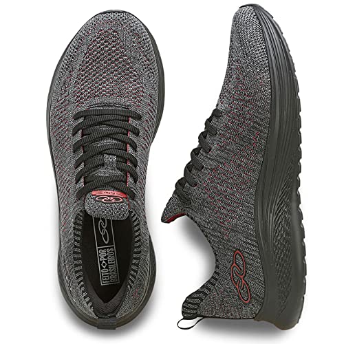 Tênis 155G Ultraleve, Olympikus, Masculino, Mescla/Preto,