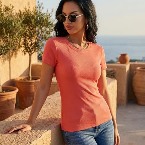 Image of ASAIR Ribbed Tshirt for Women