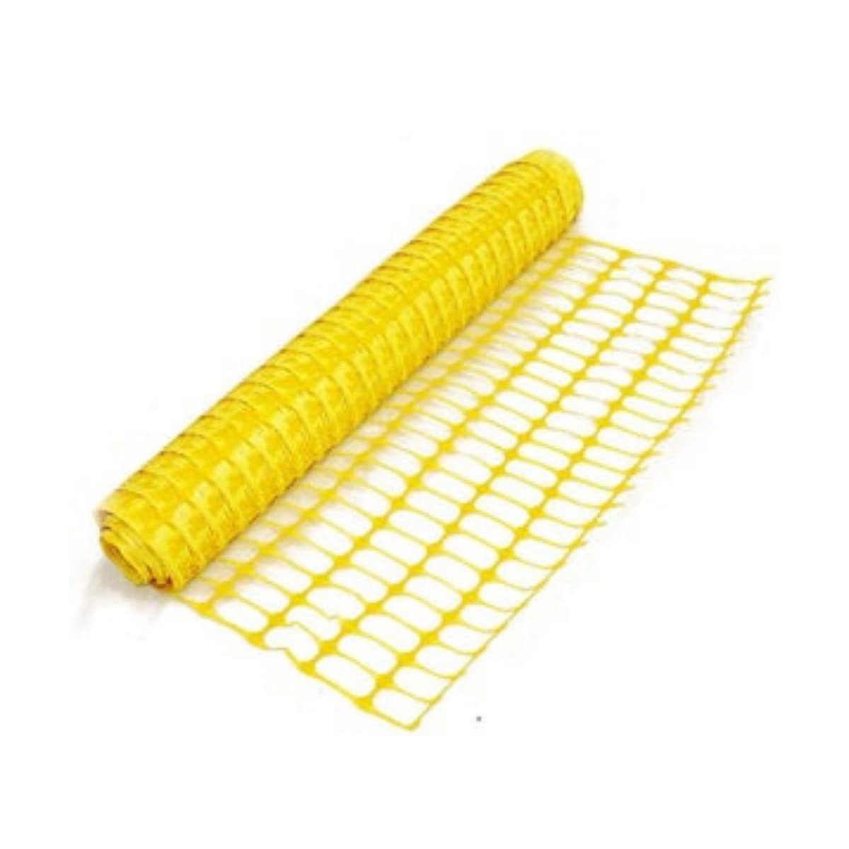 Yuzet 1m x 25m Yellow Barrier mesh Garden Fence Heavy Duty High Density Plastic Fencing
