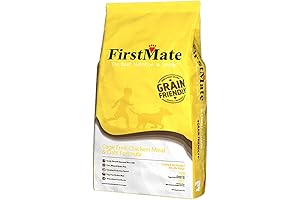 FirstMate Grain Friendly Cage Free Chicken Meal & Oats Formula Dog Food 25 Lbs