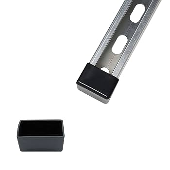 canal accessory CAPK-16 2個セット Adamax 1-5/8-in Square Strut End Cap ECA-2PK at Lowes.com