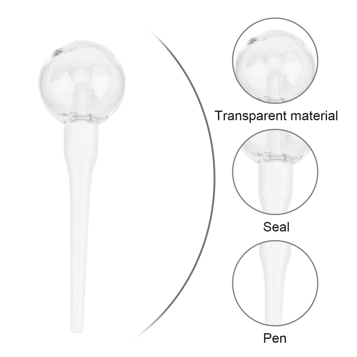 Didiseaon 42 Piezas Piruleta Lápiz Labial Transparente Control Del Tráfico Aéreo Brillo De Labios Recargable Tubo De Brillo De Labios Tubos De Bálsamo Labial Cosmético Brillo De Labios De