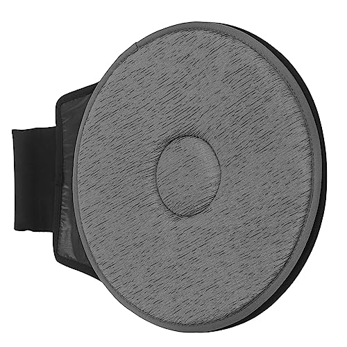 Almofada de Assento Giratória, Almofada de Assento de Carro Macia e Respirável, Redonda para Idosos