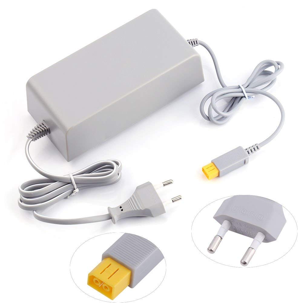 Link-e - Alimentatore Caricabatterie Compatibile con la Console Nintendo Wii-U