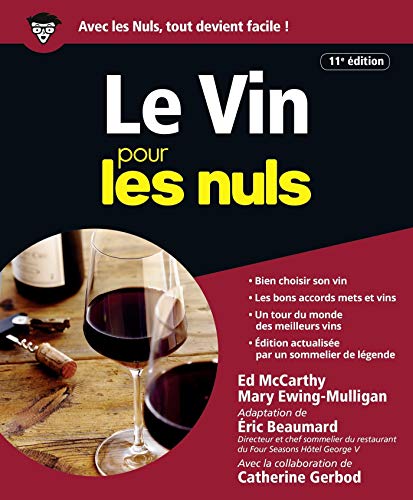 Télécharger Le Vin pour les Nuls - 11e édition Francais PDF
