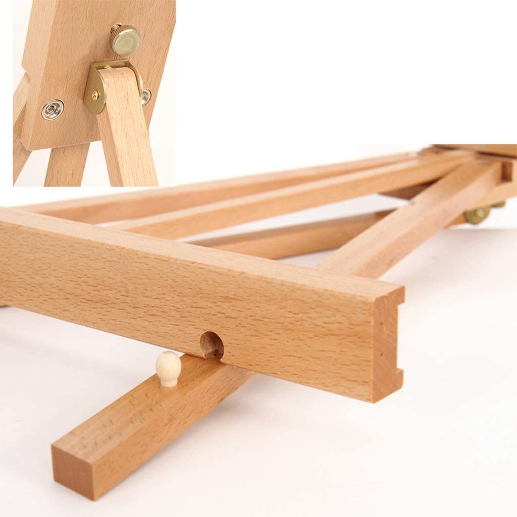 Caballetes grandes para exhibición de piso, soporte para exhibición de lienzo, caballete de estudio de escritorio portátil y ajustable en altura, soporte para exhibición de carteles, trípode para pin