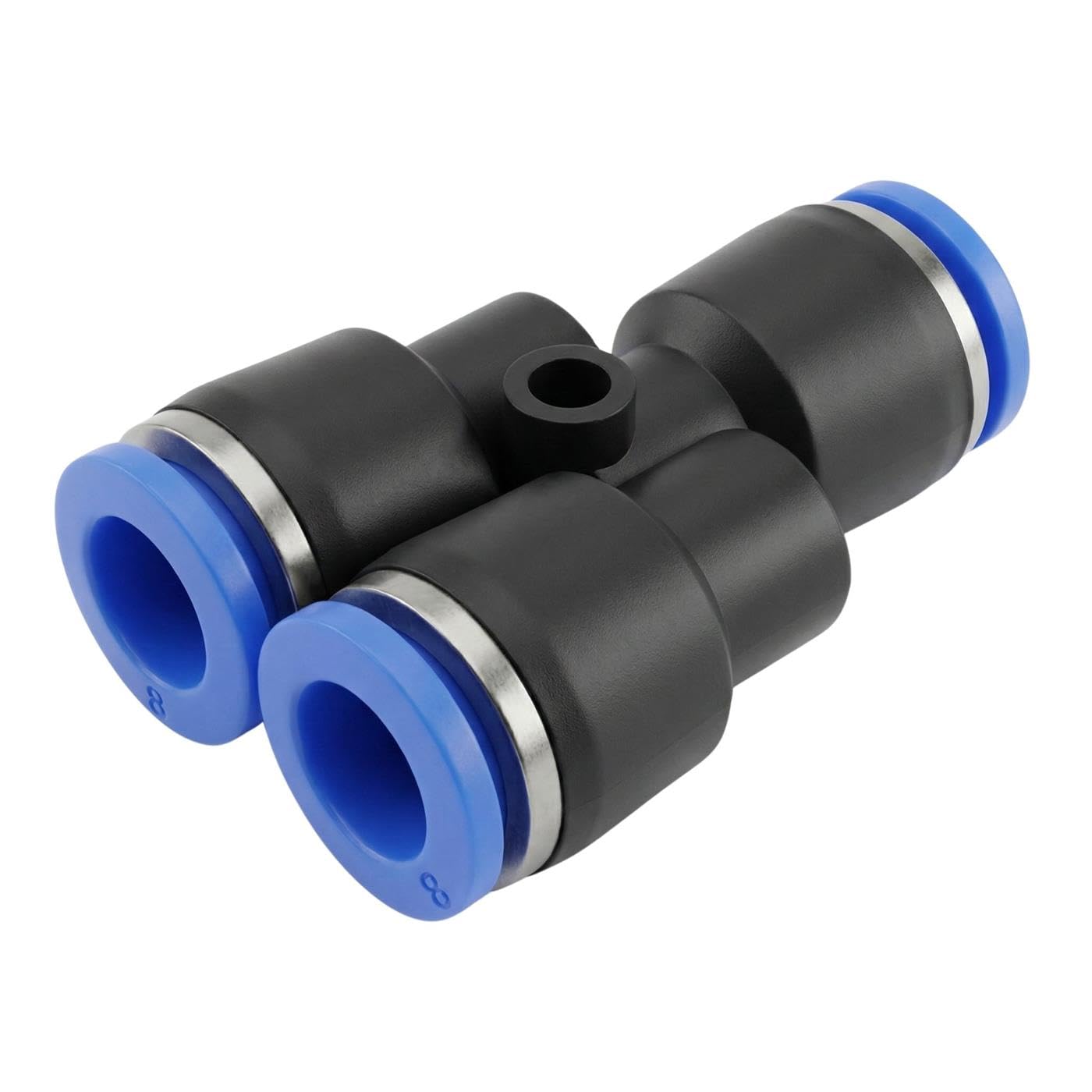 Tuyau PU connecteur en Y 8mm push-in pour air comprimé