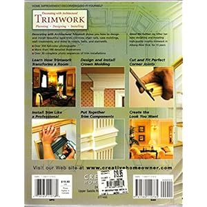 Decorating with architectural trimwork planning designing installing paperbackjanuary 1 2001  urban country home decor