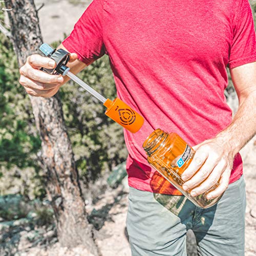 The Outdoor Answer | Nalgene 32 oz Water Bottle Filter System | Filter Straw Lid | Travel Water Bottle Filter | Removes 99.99% of Virus, Giardia, Bacteria and more | USA made Filter - Thumbnail 6