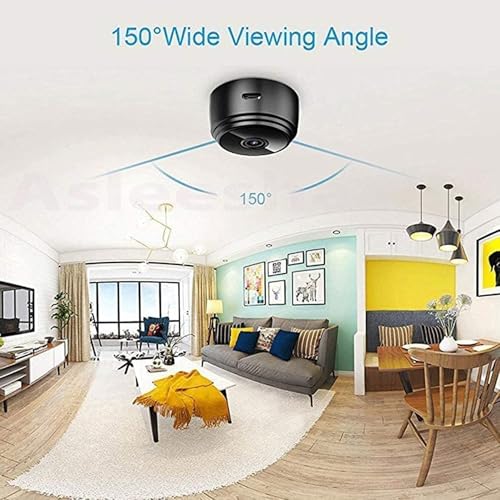 Drumstone ( 𝟏𝟔 𝐘𝐄𝐀𝐑 𝐖𝐀𝐑𝐑𝐀𝐍𝐓𝐘 Wireless HD WiFi Security Camera–Compact Design with Night Mode, Magnetic Mount for Home, Office, or Baby Monitoring Anytime, Anywhere via Smartphone App - Image 7 thumbnail