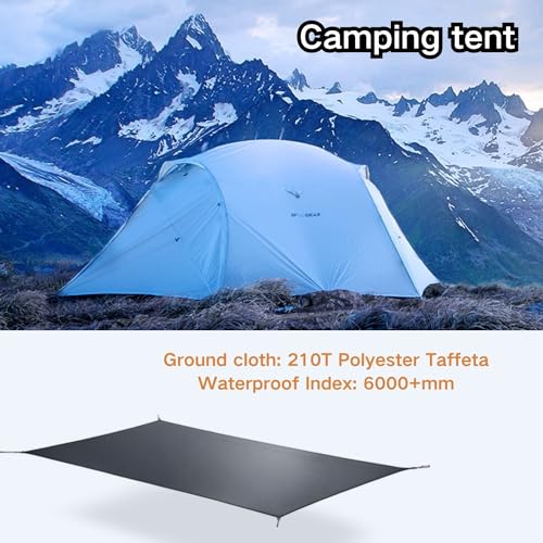 Carpa windhike para 3/4 personas 3 temporadas impermeable miniatura 5
