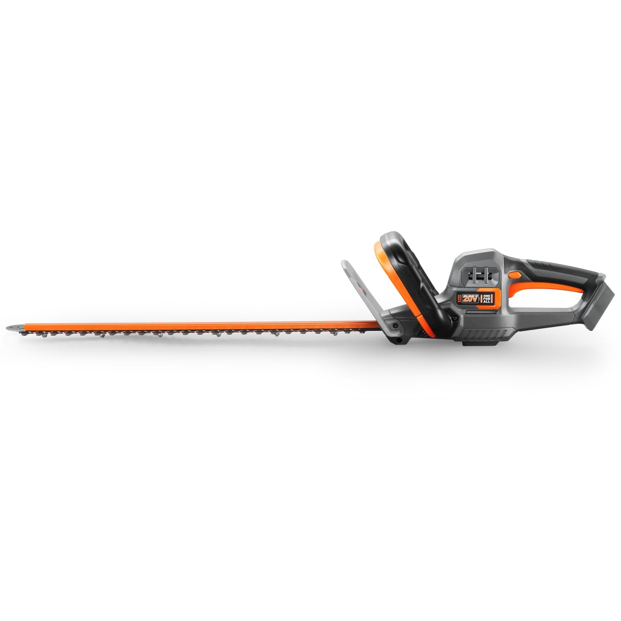 Taille-haie 20V avec Batterie FUXTEC FX-E1HS20 Taille-haie électrique avec Batterie Li-ION 2Ah et Chargeur 1A - Longueur de Coupe 52 cm