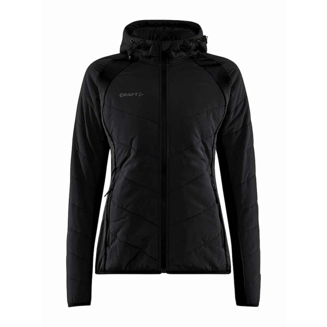 Craft Adv Explore Hybrid Übergangsjacke Damen | Leichte, Wattierte Windjacke Mit Jersey-einsätzen | Verstellbare Kapuze Chaqueta Mujer