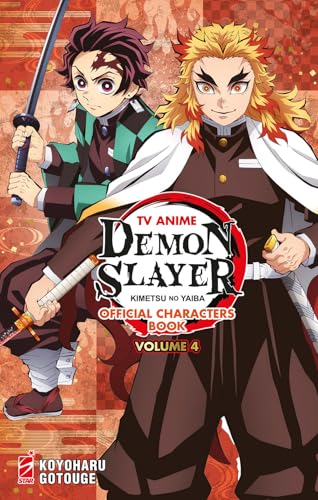 TV anime Demon slayer. Kimetsu no yaiba official characters book. Con Adesivi. Con Poster (Vol. 4)
