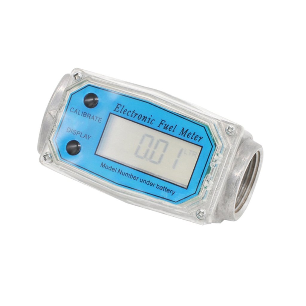 MERISHOPP® Turbine Digital Diesel Fuel Flow Meter Oval Gear Flow 1inch 100L/Min|Business & Industrial | Hydraulics Pneumatics & Pumps | Pump & Flow Controllers |1 Piece Digital Flow Meter 2
