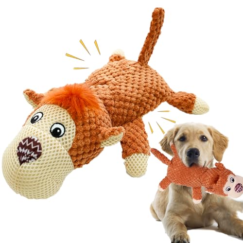 SQXMRQ Dog Toy, Monkey Plush, Durable Chew Toy for Puppy,