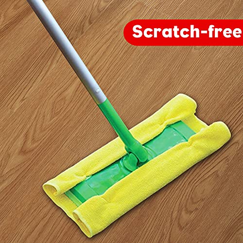 Microfiber Cleaning Cloth-8Pk Highly Absorbent Lint-Free Scratch-Free Multi-Purpose Double-Sided Fiber Cleaning Supplies Polishing Drying Towels For House Kitchen Bathroom Car 12"X12" (White) #TOP2