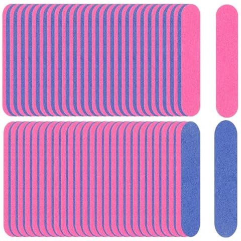cobee 100 Pcs Professional Nail Files Cover