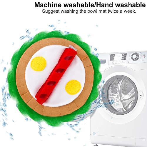 Extaum Tapete para cães Snuffle,Pet Dog Snuffle Mat Alimentação Snack Feeder Interativo Feed Game fo