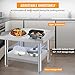 GAOMON SK-3630 Stainless Steel, 36 x 30 x 24 inch Adjustable Storage Undershelf, Equipment Stand Grill Table, for Hotel, Home, Commercial Restaurant Kitchen, 36
