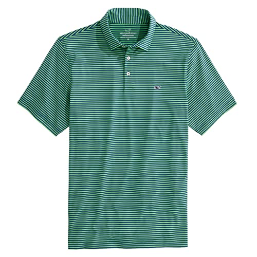 Image of vineyard vines Men's Bradley Stripe Sankaty Polo