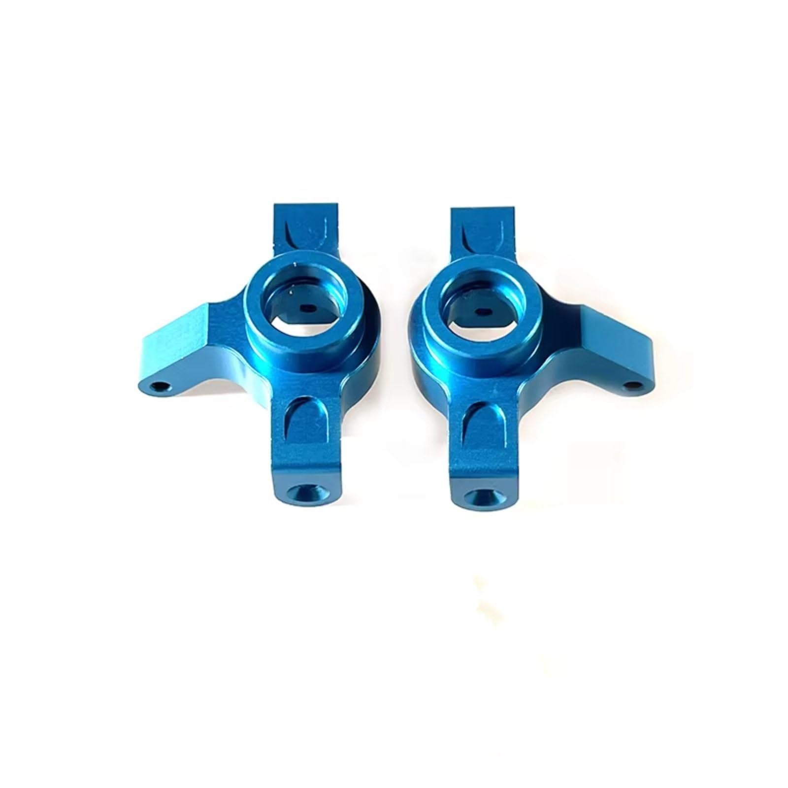 RC Components Parts For Mjx For Hyper Go 1/14 14301 14302 Metal Steering Cup Block Remote Control Car Modified Accessories Parts Upgraded(Blue)