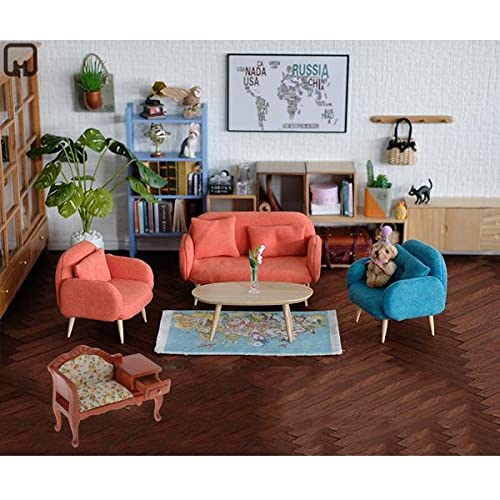 Lot De Miniatures Mobilier 1/12ème Pour Maison De Poupées - Occasion (bon état)