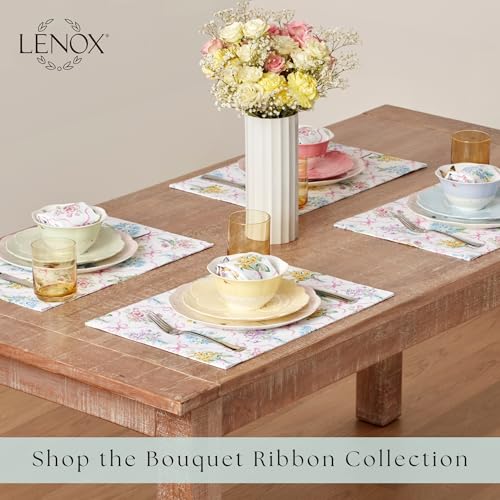 Servilletas Lenox Bouquet Ribbon, set de 4, multicolor miniatura 4