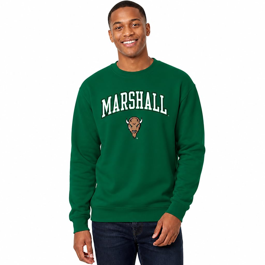 NCAA College Sweatshirt Fleece Crewneck Pullover for Men and Women