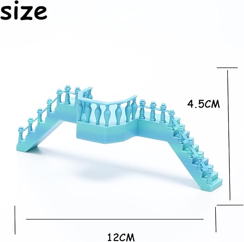 Jumping Spider Stairs, Magnetic Hidden Jumping Spider Habitat, Spider Jumping Climbing Platform for Small Reptile Enclosure Decorative Accessories (Pink Gold)(Pink Gold)