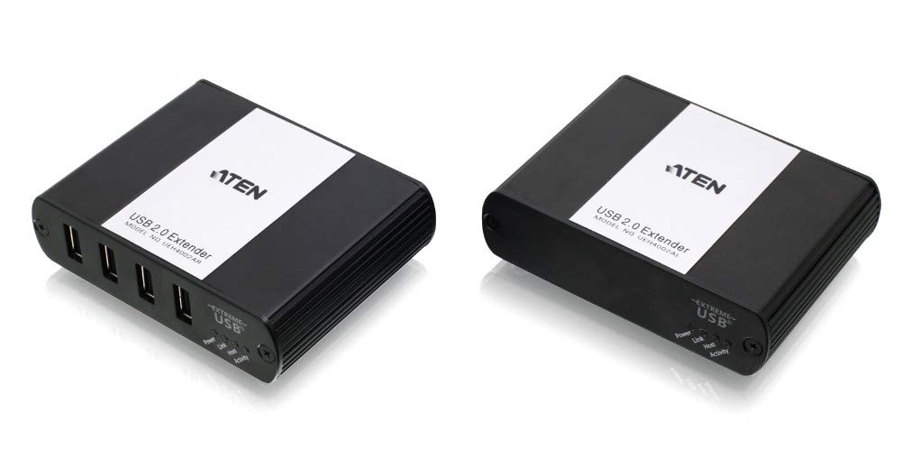 Aten Extensor USB 2.0 por Cat 5 de 4 puertos
