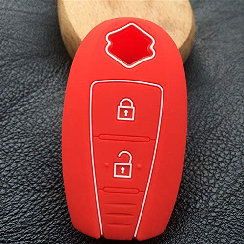 Generic Silicone Rubber car Key Cover case for Suzuki SX4 SCORSS Swift