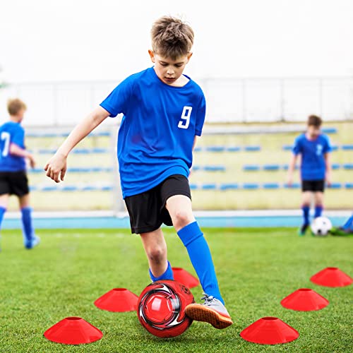 Kids Soccer Goal For Backyard Set - 2 Toddler Soccer Nets Training Equipment, Soccer Ball, Pop Up Portable Soccer Set For Kids And Youth Games And Training Goals - Size 4' X 3' Blue #TOP5