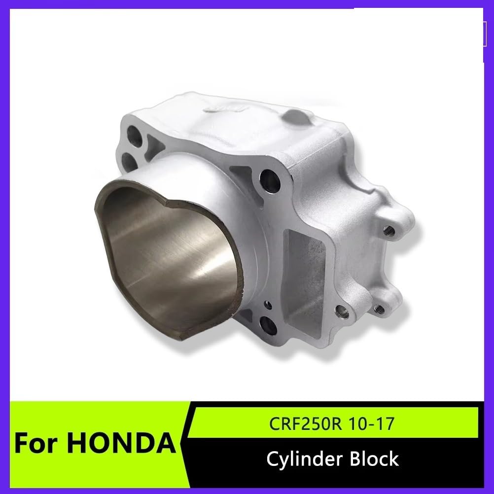 Adatto per testata monoblocco aria CRF250R 10-17 con foro standard 77 mm in alluminio Cilindro ad moto