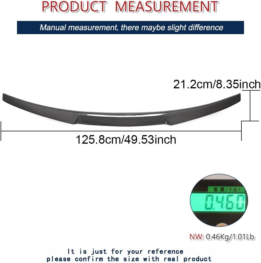 Carbon Fiber Trunk Spoiler Compatible with 2019-2025 Audi A6 S6 (C8) Sedan Rear Exterior Spoiler Wing Lip HighKick Body Kits Factory Outlet