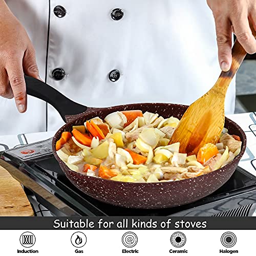 ROSSETTO Set 3 Padelle Antiaderenti 20-24-28cm in