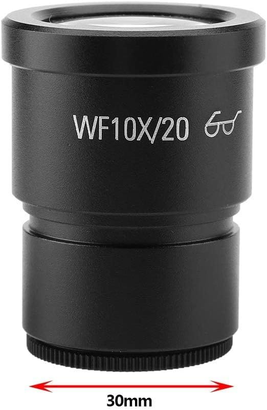 Microscope Lens 10X Telescope Accessories Eyepieces Wide Field Stereo Microscope Eyepieces Mounting Size 30mm
