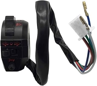 Motorcycle Handlebar Switch For Hon&da For Suzu&ki For Yama&ha For Kawa&saki For Duc&ati Motorcycle Handlebar Left And Right Side Control Switch Turn Signal Switch